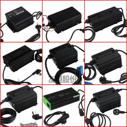 电动叉车充电器蓄电池充电机12V24V合力杭叉小金刚搬运车堆高充电