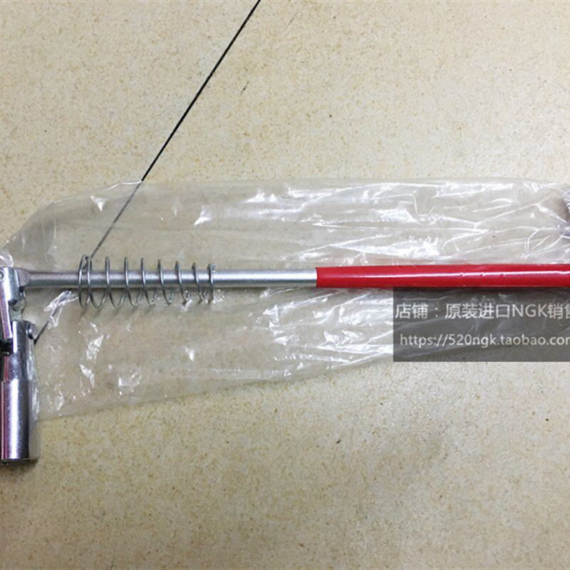 汽车火花塞拆解工具16MM六角万向火花塞套筒加长版/T型火花塞扳手