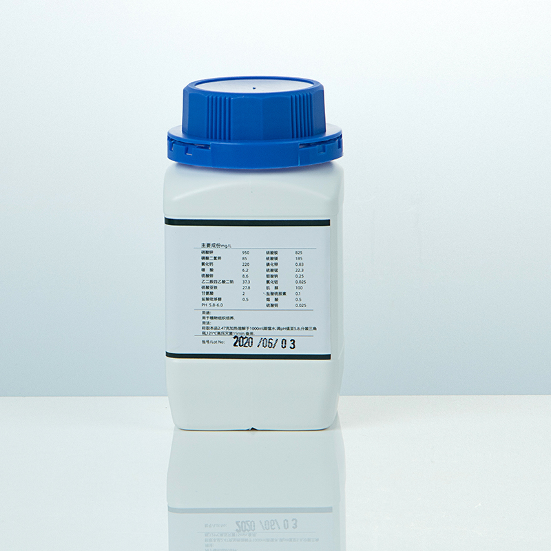 比克曼生物 1/2MS培养基 MS 不含琼脂和蔗糖1/ MS 含琼脂和蔗糖