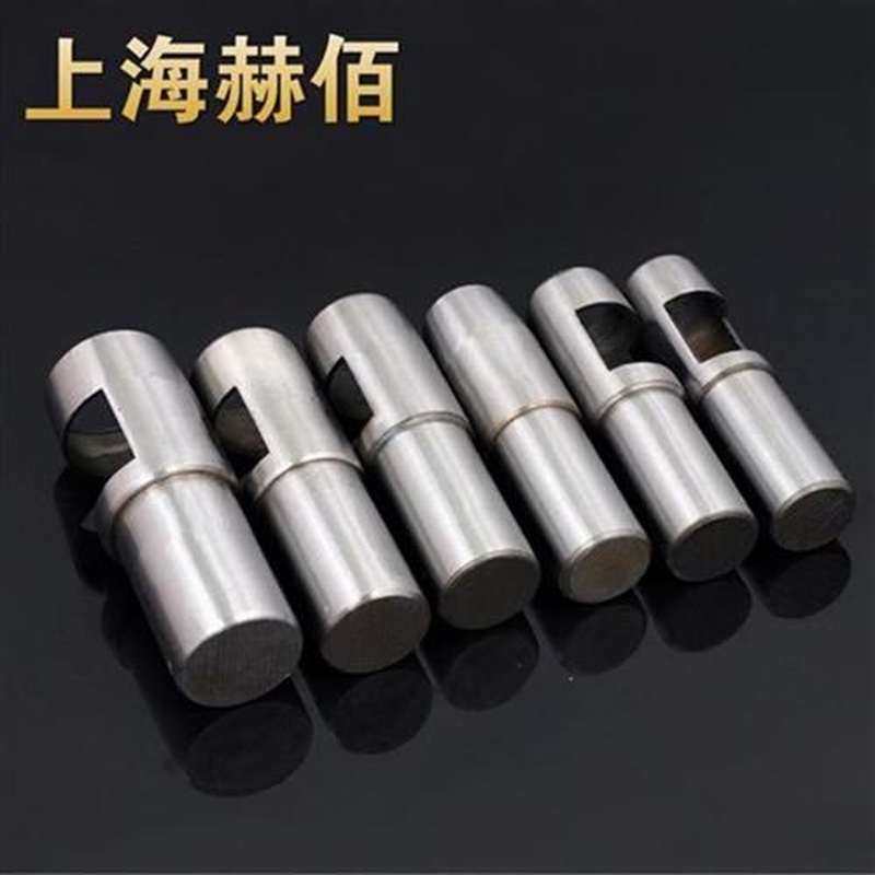 。皮革胶iy纸板圆柱冲21-29mm皮革打孔器头d冲橡布W料铳空心皮革