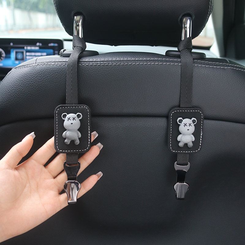 汽车挂钩前排座椅后背小挂钩车用多功能挂物钩车内装饰用品大全女