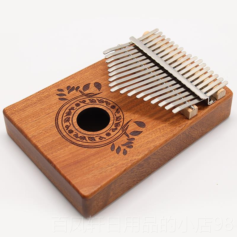 高档a拇指卡林巴琴17音卡灵巴琴初学者琴指五琴klimba乐器手指琴
