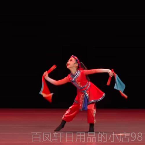 高档定制出儿童筷子舞蒙古族舞蹈《蹈纳民可罕》族舞艺考演服