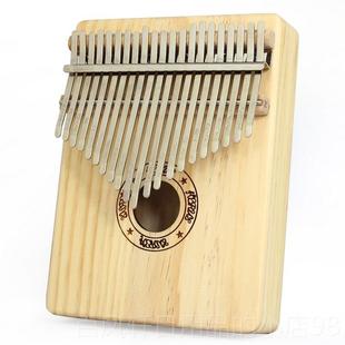 高档柯锐卡巴拇指琴17音卡灵巴母琴2林1音手琴指钢子琴姆指琴入门