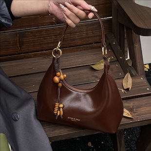 南风Chio2nd 通勤单肩斜挎包 赫本晚宴腋下包质感红色手提包包女款