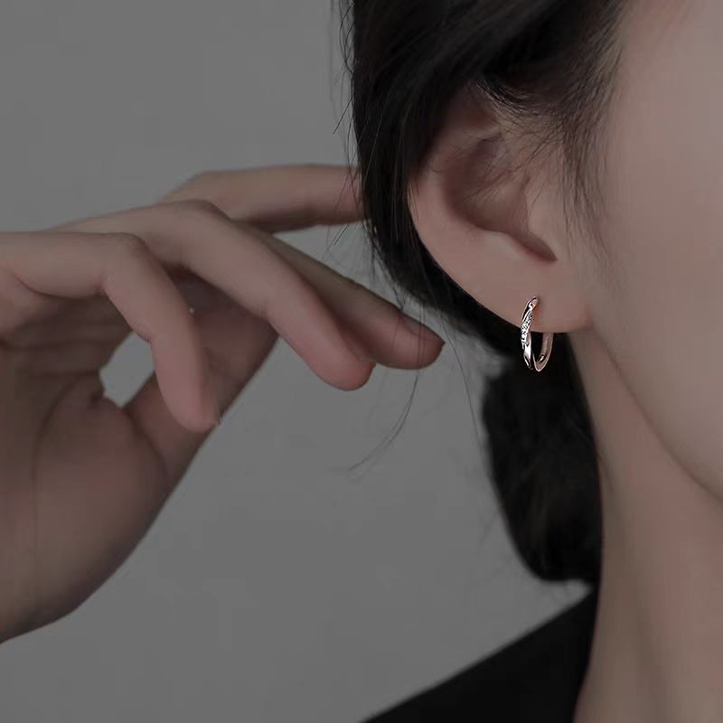 小麋人「星瀑」999纯银星星流苏耳扣女耳环耳饰小众2025新款爆款