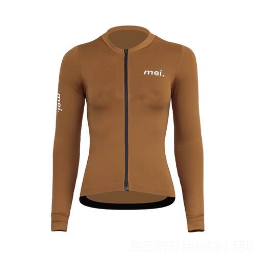 正品魅骑cycle男女骑公行m长袖素色冬季抓绒服保暖自行车路多色me