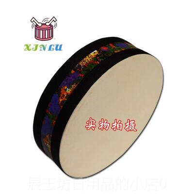 高档奥尔夫打击子乐器专业羊乐皮海浪鼓早教亲具婴幼教儿彷声器
