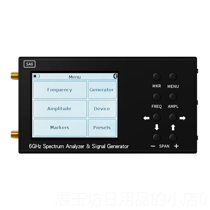 高档SA6手持谱分析仪Wi-Fi MCDA实验室35-62h00M频z无线信号6G测