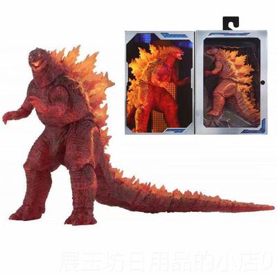 正品真红0莲哥拉玩具219手办模型Godzilla可动械怪兽之斯王机摆件