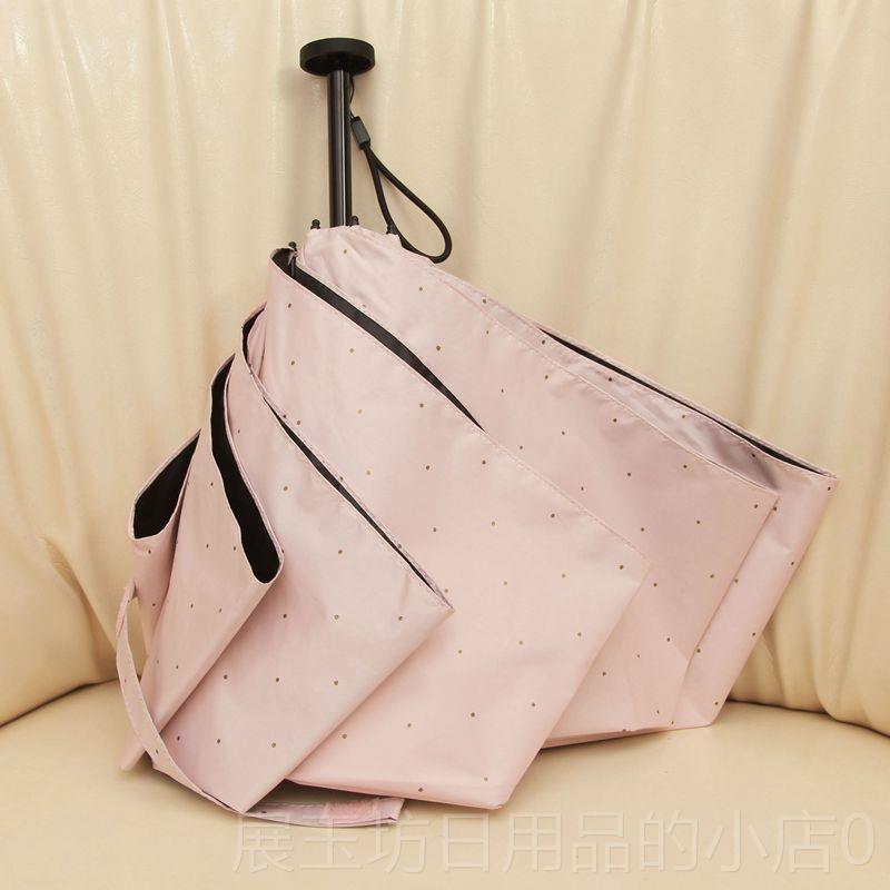 高档出口日本SunshadeU pf0 Sunsha+d5e圆点铅笔伞迷你超轻羽毛伞