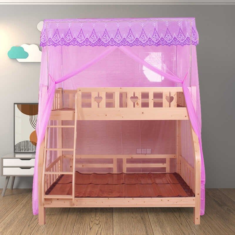子母床蚊帐梯形上下铺加密家用一体式透气母子儿童双层高低床纹帐,床上用品,蚊帐,淘宝优惠券,粉丝福利购,淘宝优惠卷