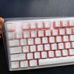 黑峡谷X3 87键机械键盘保护膜键盘防尘防水套透明TPU全覆盖