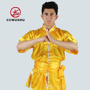 高档武术服儿童术服男童武竞赛表演术服男武太服男款极太极服女20