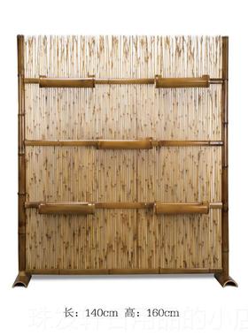 高档匠心坊户外庭布院笆花园置篱阳台造景露台景观屏风栅栏鱼竹池