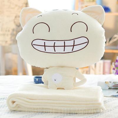 正品拆洗暖手抱枕可插手毛绒玩具可娃猫公爱仔娃玩偶冬季手枕捂三