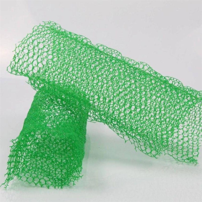 绿化护坡三维植被网固土网护土工格网高速边坡网三维网