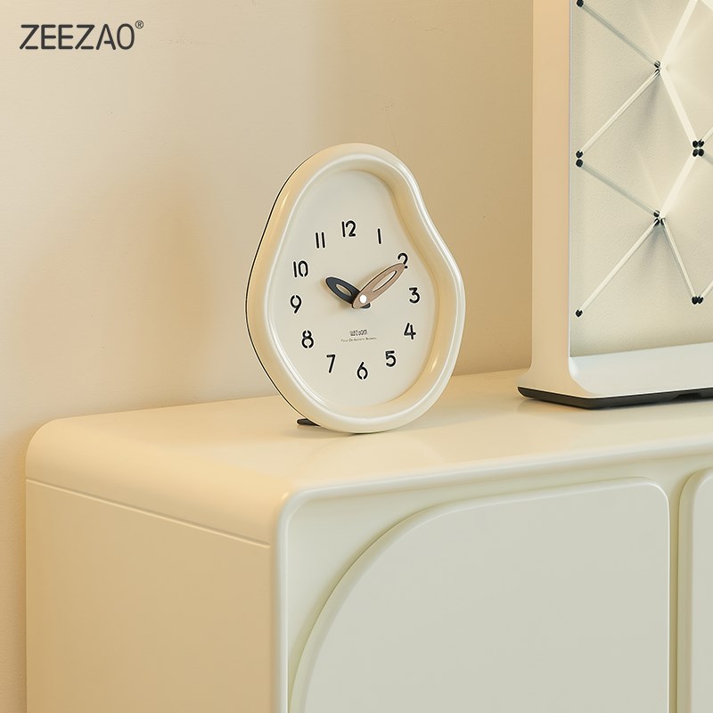 WOZOOM屋准家居客厅摆件桌面台式高级座钟入户玄关电视柜装饰品