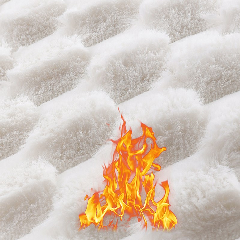 适用大众朗逸速腾途岳帕萨特迈腾探歌宝来途观L冬季毛绒汽车坐垫