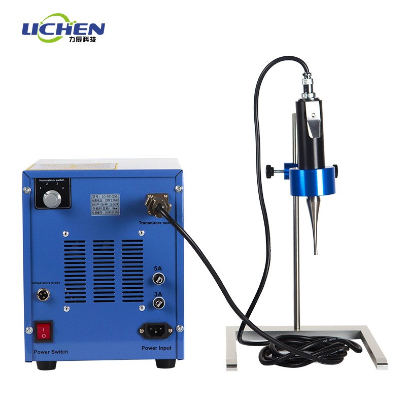 力辰科技LC-UP-250手持触摸屏超声波细胞破碎仪实验室细胞粉碎机*