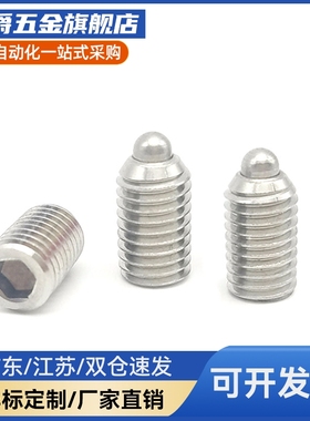 替米怡弹簧柱塞SPRZ/SPJZ/SPJY/SPRY3/4/5/6/8/10/1216不锈钢短型