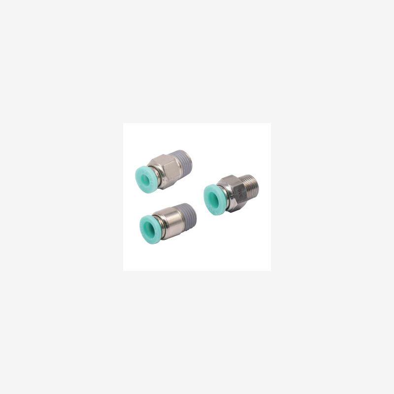 型快速接头J-XXB01-D4 D6 D8 D10 D12 D16-M5 1 2 3 4