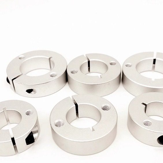 45钢碳钢SCS光轴开口型锁紧固定环夹紧限位挡圈轴套限位器 锁紧套