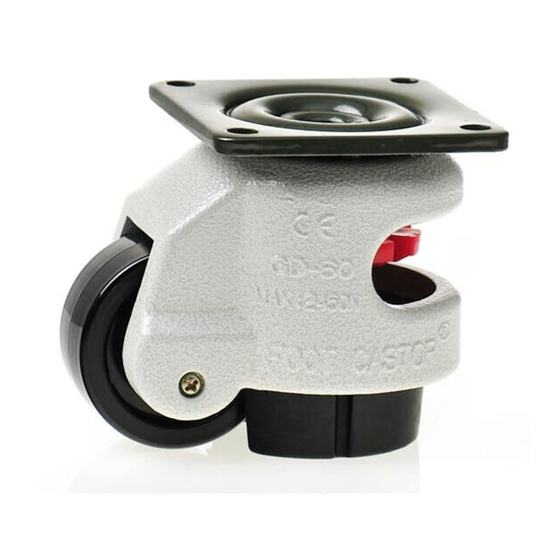 调节脚轮怡合达替代CGR51-80-N U平底福马轮CGR51-60-N U