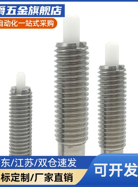 弹簧柱塞销钉ZAP08/PJXK3/4/5/6/8/10/12/16-1.5/2/3/5/10/15/20