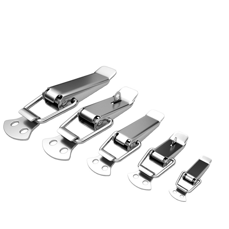 替代 上隆DKB/DKC-1/2/3/4不锈钢搭扣挂锁锁扣箱扣鸭嘴扣箱弹簧搭