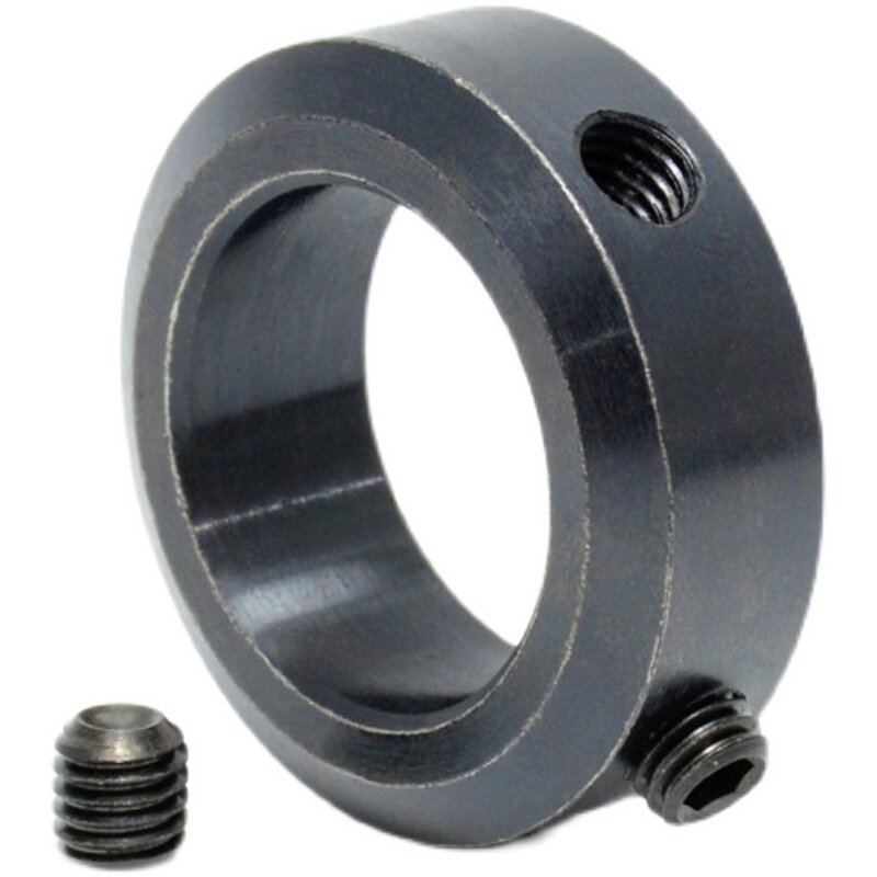 45钢碳钢SCS光轴开口型锁紧固定环夹紧限位挡圈轴套限位器 锁紧套