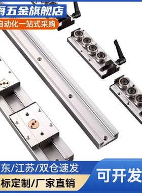 双轴心直线导轨SGR10E/15N/20N/25/35/50/08 SGB-3/4/5锁紧滑块