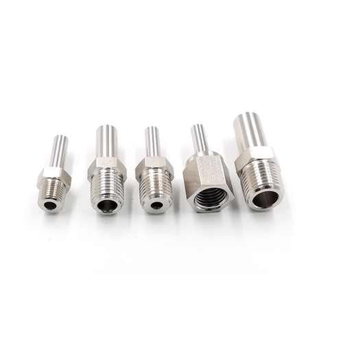 SKMA4/6/8/10/12-1/2/3替代不锈钢管用接头外螺纹接头