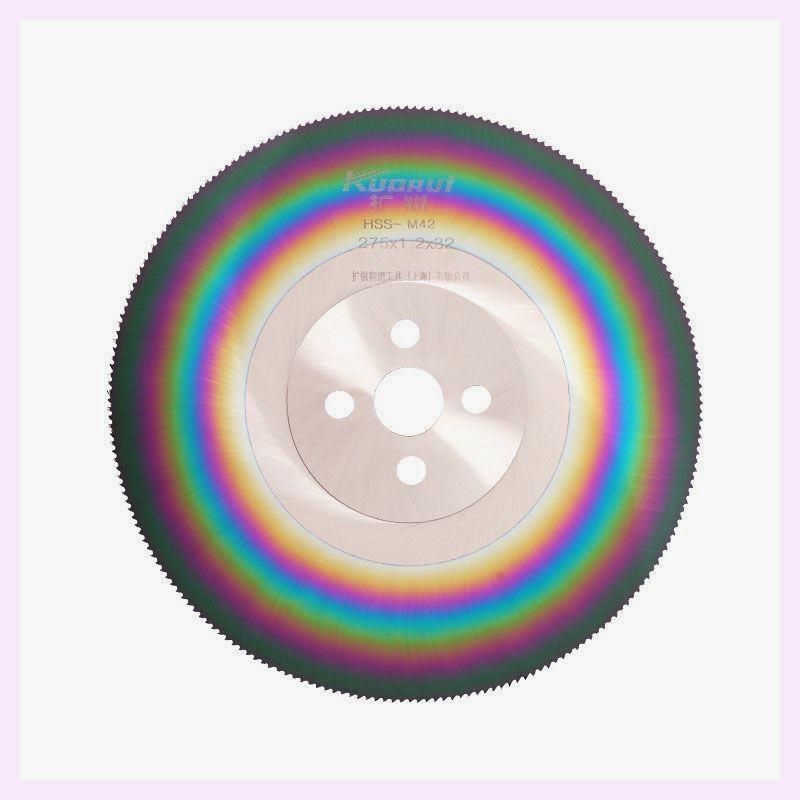 锯片 高速钢圆锯片不锈钢管铁管M42含钴无毛刺切管机锯片275 300*