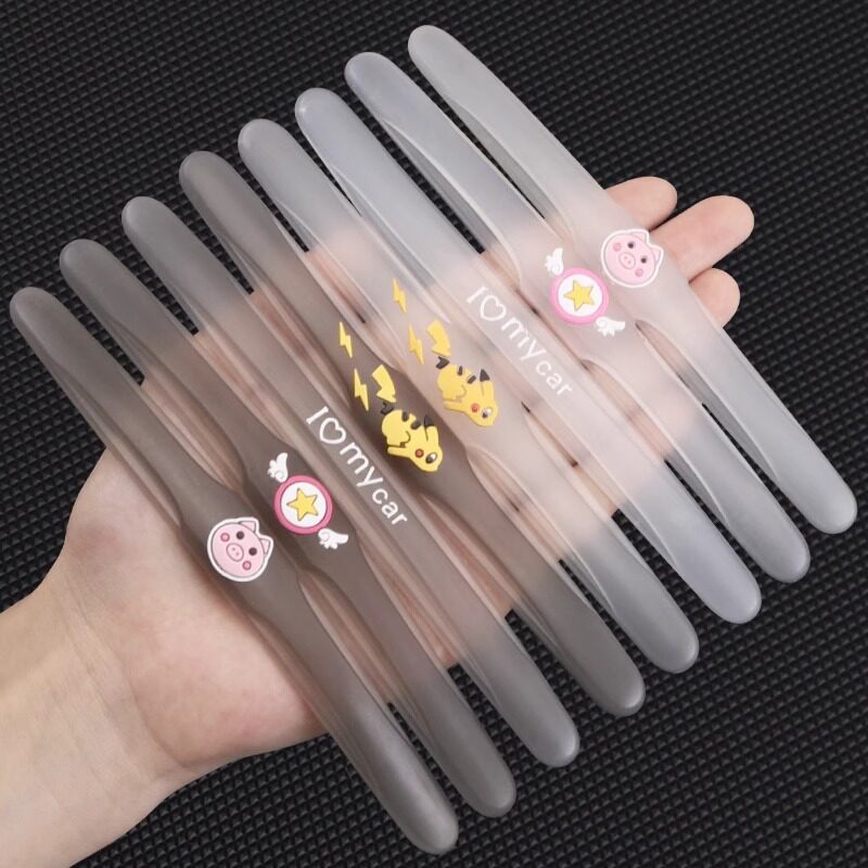 汽车防撞贴可爱卡通车门防撞条门边后视镜防刮蹭防护贴保护车贴