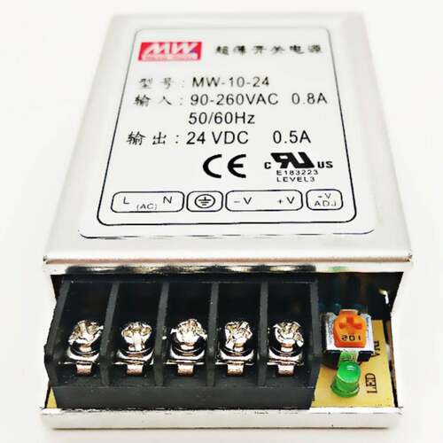 正品Mean 2Well开关电源Mw-210W-05V/2A W超薄开关电源/1V24V全国