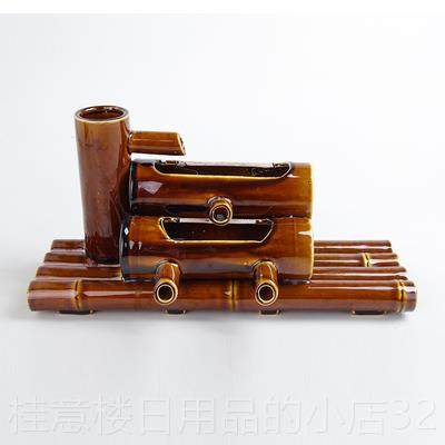 高档陶瓷水鱼缸过循环流器水景喷泉养鱼水流大中小装饰造滤景配件