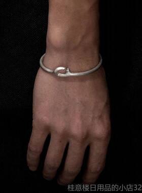 正品VIXTORM C色loser手足镯 990银黄双色撞镯子铜 情侣礼物 可拆