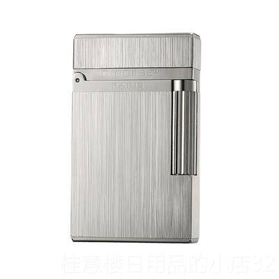 正品正品覆神骏纯黄铜煤油朗声打火机充男气薄老式古超砂轮个性礼