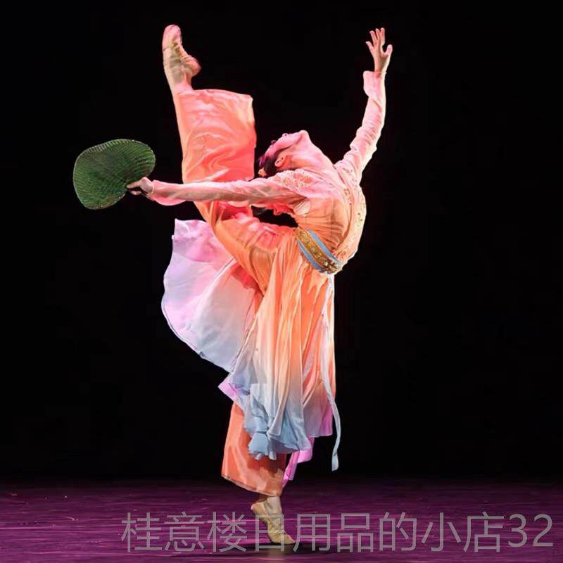 正品古典舞演出服女儿童蹈服台越女词中国舞少儿舞舞演剧目表古风