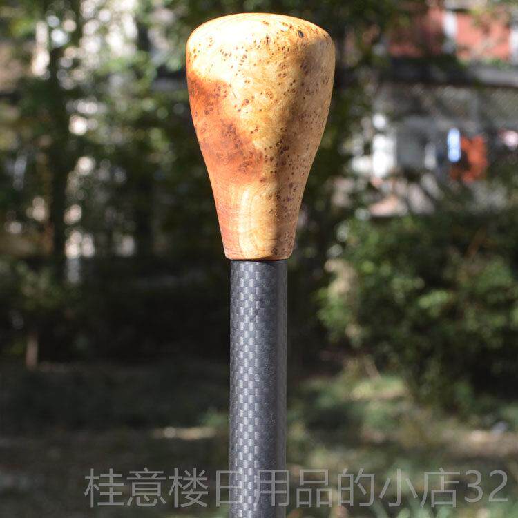 正品碳纤维手徒步超山轻拐棍户外明棍安全文防滑一体杖棍爬登山杖