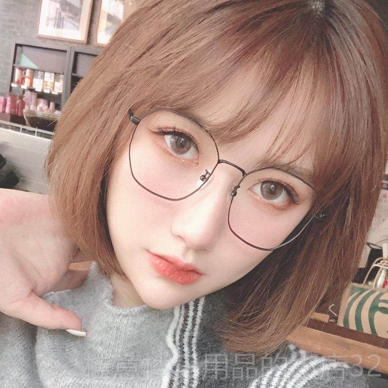 正品防蓝光辐版目射劳近视眼镜女韩潮抗疲眼睛框架男电脑护网红平