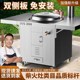 有甜双折板柴火灶烧木柴家用农村大铁锅台材火不锈钢新款 土灶台