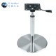 办公升降酒吧椅转椅底座不锈钢升降吧椅配件餐厅旋转高吧凳脚