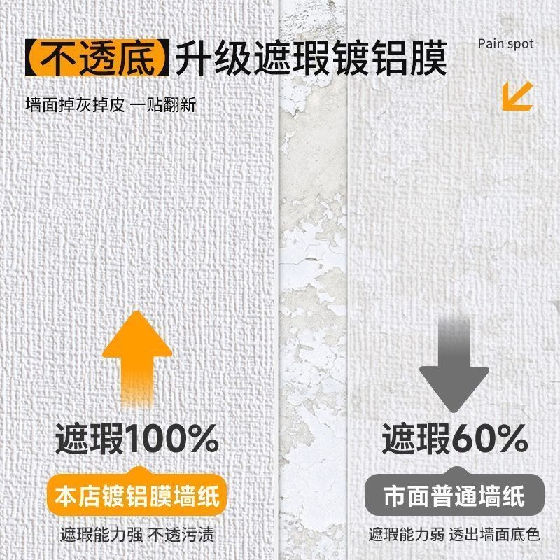 掉灰墙专用墙纸自粘防水防潮3d立体墙贴墙面壁纸遮丑家用贴纸墙布