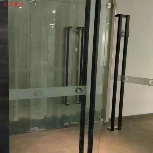 木门有框门玫瑰金办公室双弯方管黑钛金色玻璃门无指纹不锈钢把.