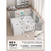 高档曼龙车围栏婴儿防护栏宝宝游围栏儿童地上家用戏室内爬汽行垫