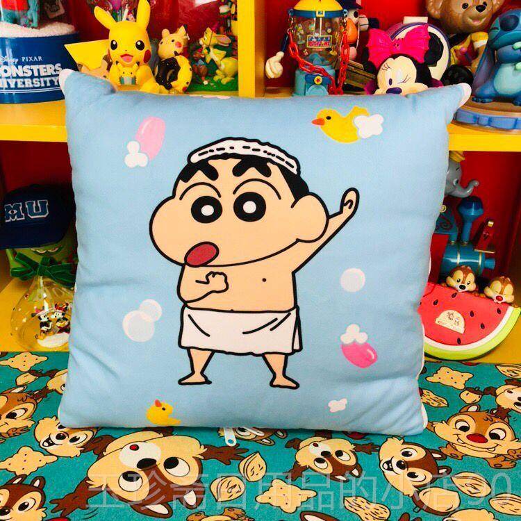 正品动漫可爱通蜡多笔小靠新系列功能二合卡一抱枕毯子车载垫被子