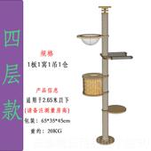 正品 架猫爬猫窝DIY屋实猫树一木体架自制通天柱猫抓柱猫抓板猫猫