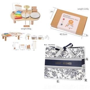 正品ins北欧早教益多能功台音乐台可智携式儿童手眼协调敲琴音乐